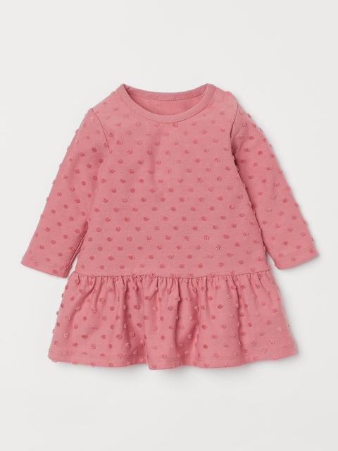 

H&M Woman Pink Textured dress