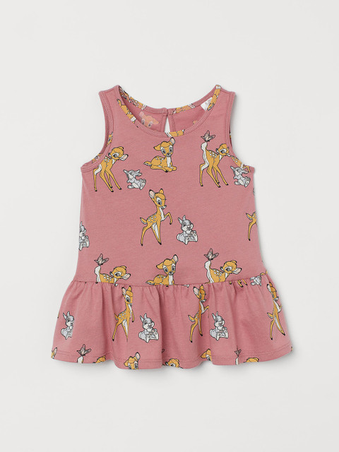 

H&M Woman Pink Patterned dress