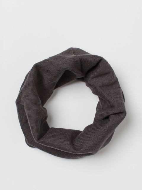 

H&M Girl Grey Solid Silk-Blend Tube Scarf