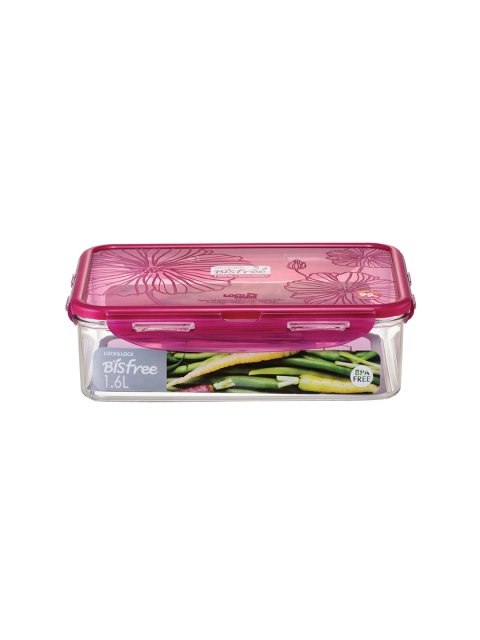

Lock & Lock Transparent Bpa Free Stackable Tritan Leakproof Food Container With Lid