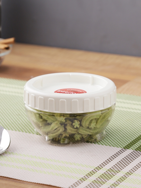 

Lock & Lock Transparent Plastic Refrigerator Food Storage Container With Lid 180 ML