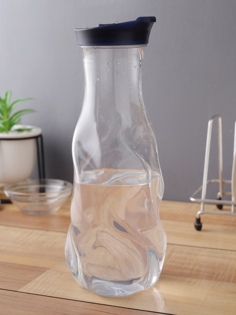 

Lock & Lock Transparent & Blue Printed Easy Grip Water Bottle