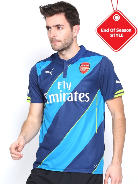 

PUMA Blue Printed AFC Cup Replica T-shirt