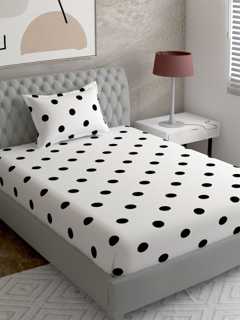 

EverHOME Multi Printed 144 TC Single Bedsheet with 1 Pillow Covers