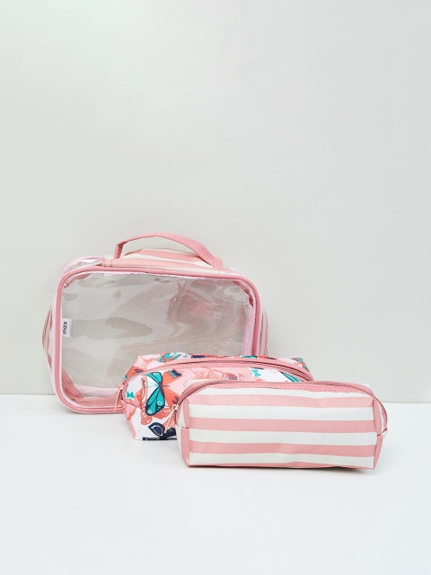 

max Pink & White Striped Organizer