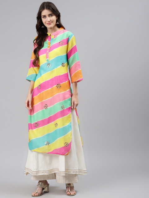 

Readiprint Fashions Women Multicoloured Printed Kurta, Multi