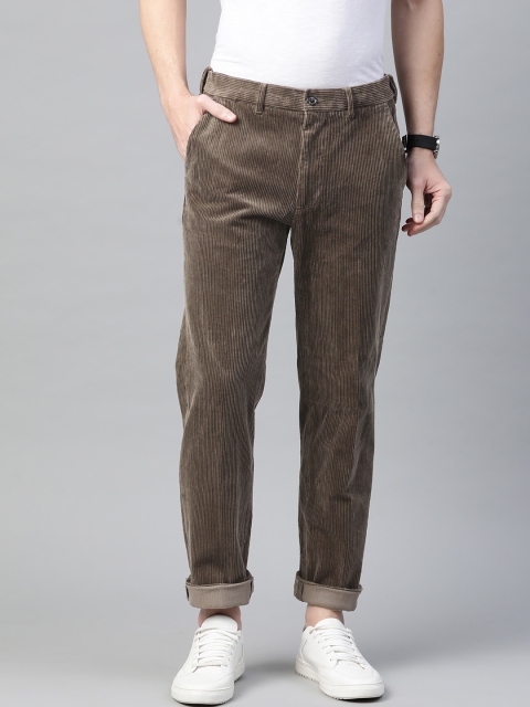 

Marks & Spencer Men Brown Trousers