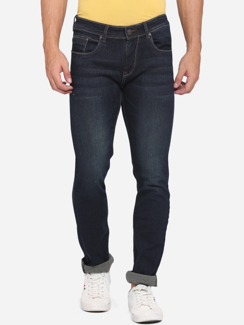 

Greenfibre Men Blue Straight Fit Light Fade Stretchable Jeans