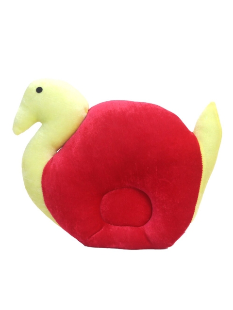 

Spiky Infants Kids Yellow & Red Solid Baby Pillow