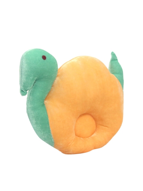

Spiky Infants Kids Orange & Green Solid Baby Pillow