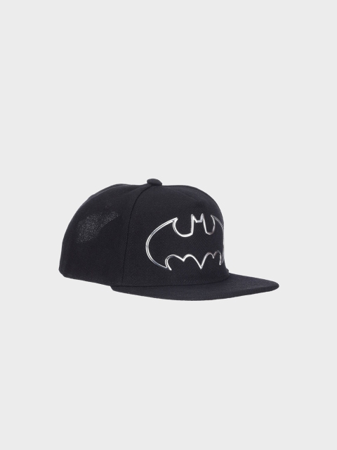 

Free Authority Men Black & White Batman Printed Baseball Cap