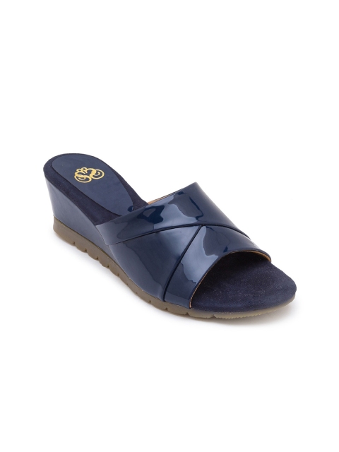

Sole To Soul Blue Wedge Sandals