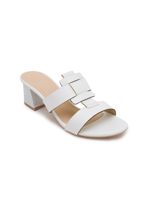 

Sole To Soul White Block Sandals