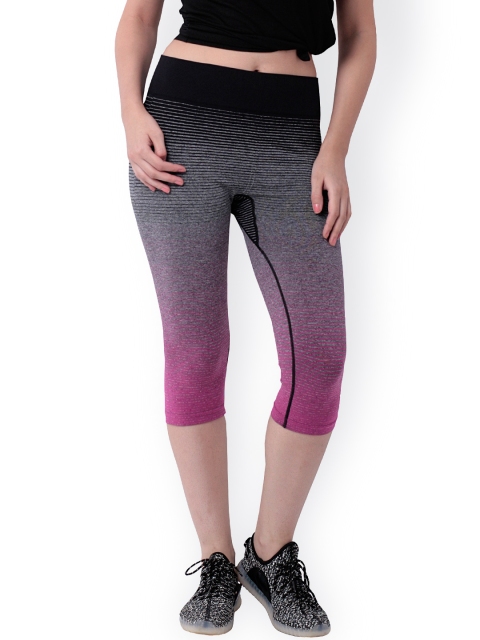 

Heart 2 Heart Grey Striped Capris