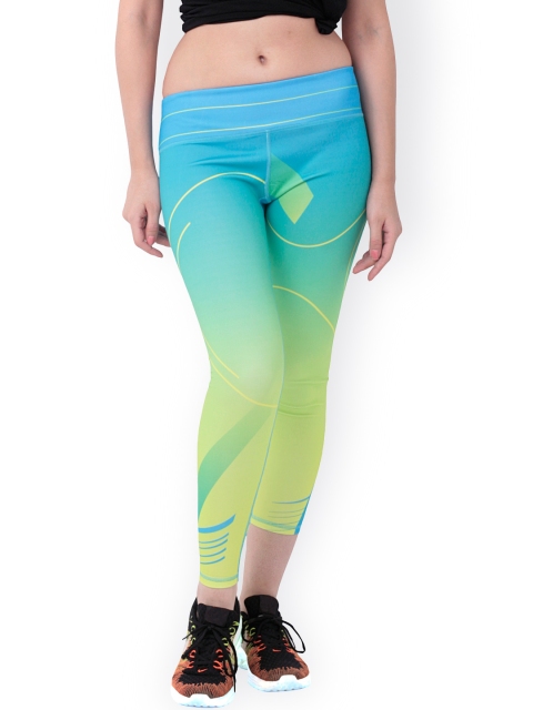 

Heart 2 Heart Blue & Green Leggings
