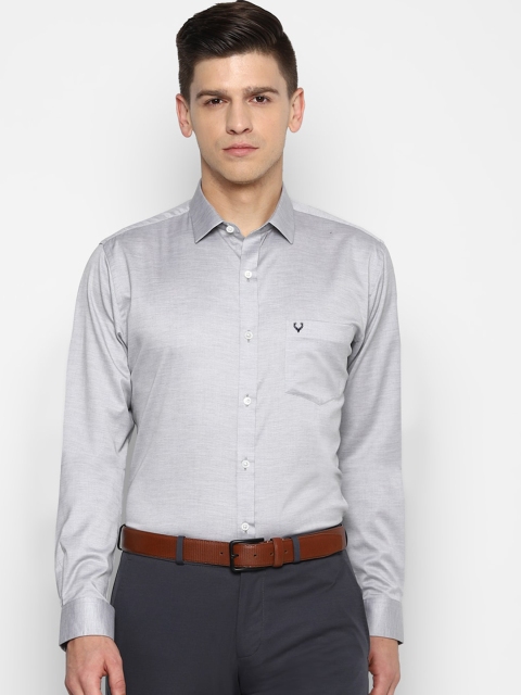 

Allen Solly Men Grey Slim Fit Formal Shirt
