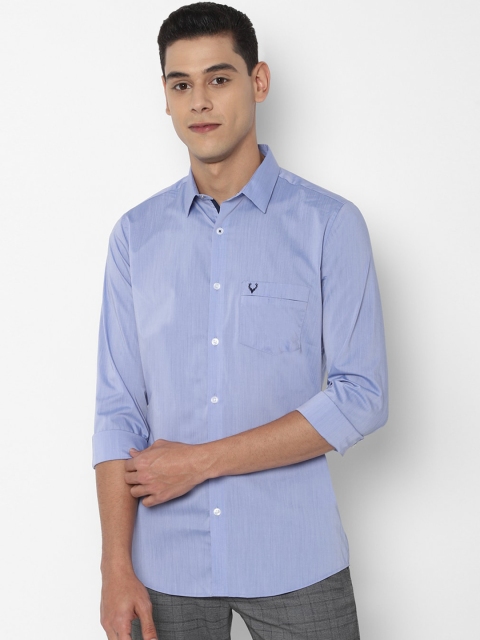 

Allen Solly Men Blue Slim Fit Opaque Casual Shirt