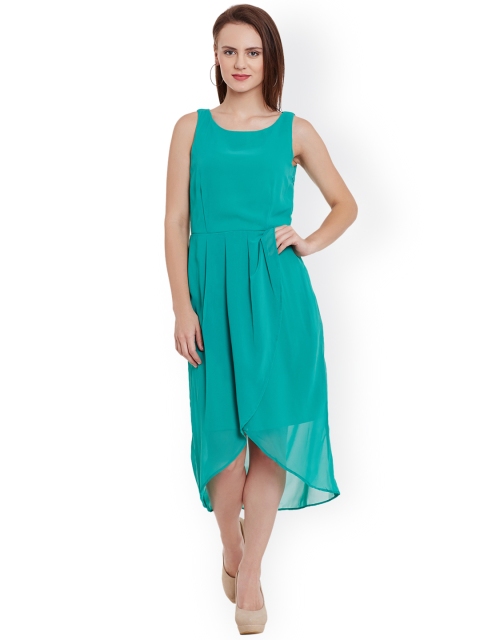 

Latin Quarters Green High-Low Dress