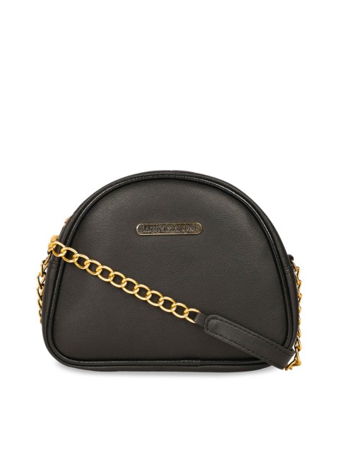 

Bagsy Malone Black Structured Sling Bag