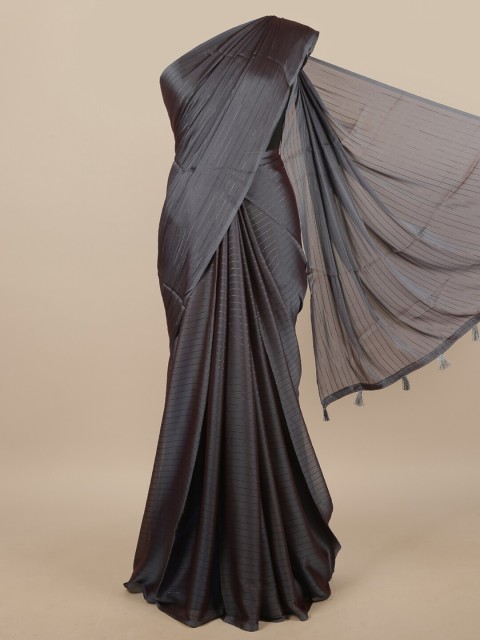 

Pothys Grey Striped Saree