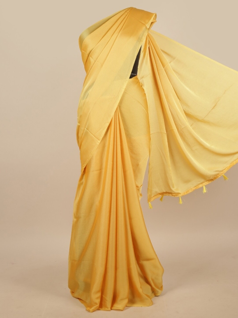 

Pothys Mustard Striped Saree