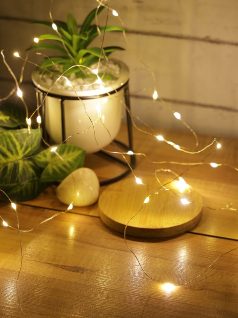 

Abode Yellow Rice Shape String Lights 3 Meters