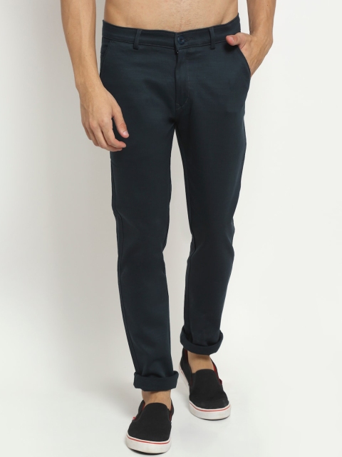 

Rodamo Men Green Slim Fit Chinos Trousers