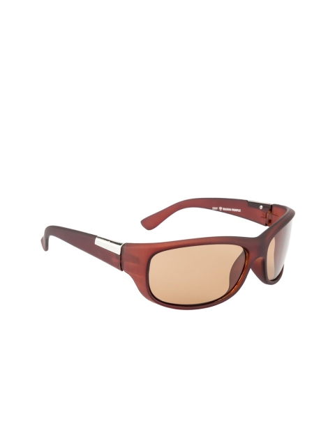 

Swiss Design Unisex Brown Sports Sunglasses