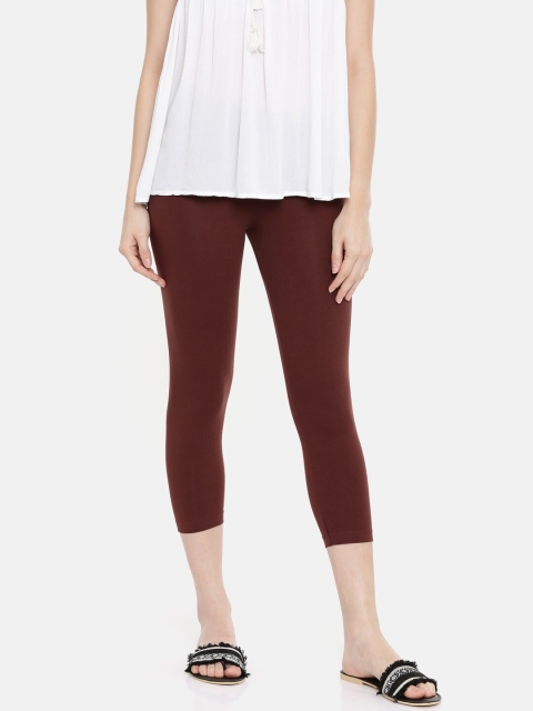 

Bitz Women Brown Capris