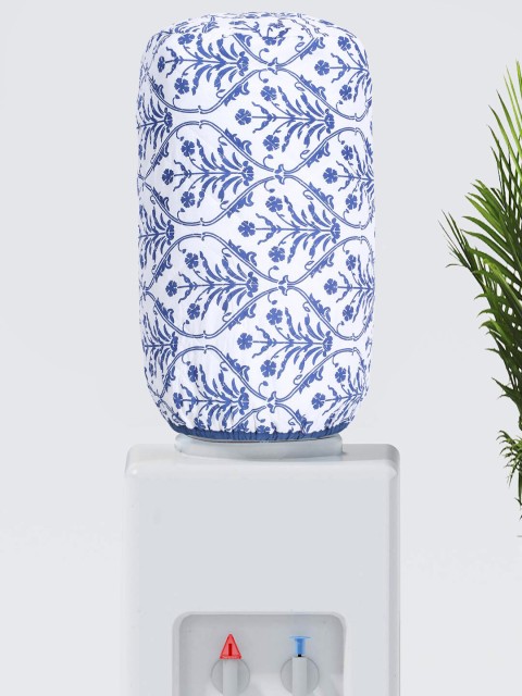 

Rajasthan Decor Blue & White Printed Cotton Water Dispenser Cover