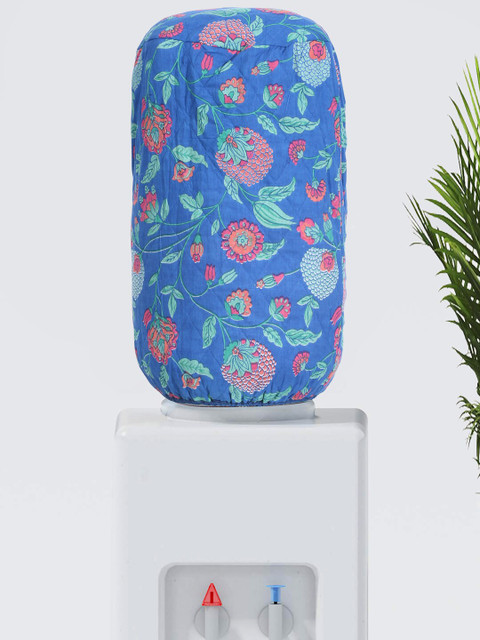 

Rajasthan Decor Blue & Green Printed Cotton Water Dispenser Cover