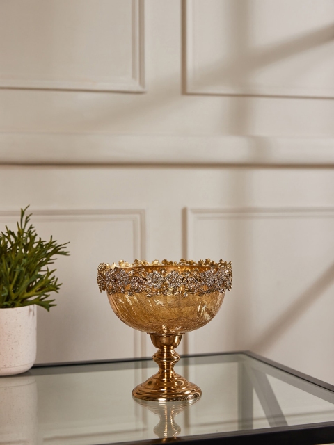 

Pure Home and Living Gold-Toned Amalfi Decorative Bowl