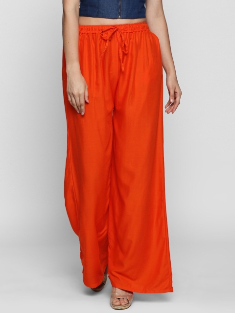 

Ishin Women Orange Palazzos