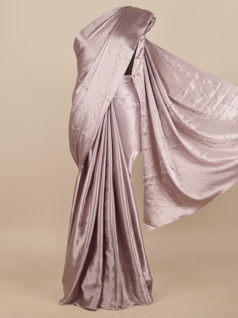 

Pothys Mauve Colour Embellished Saree