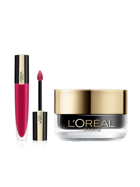 

L'Oreal Paris Set of Eyeliner & Lipstick, Black