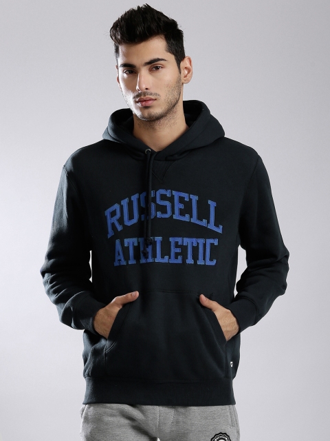 

Russell Athletic Navy Hooded Sweatshirt, Navy blue