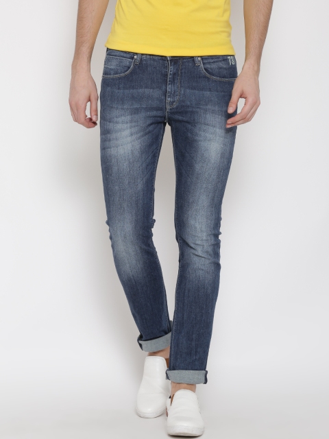

Pepe Jeans Men Blue Slim Fit Low-Rise Clean Look Jeans