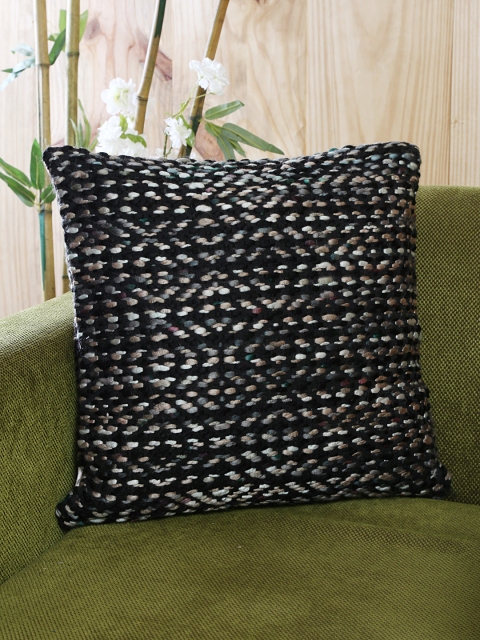 

MASPAR Black Single 18" x 18" Square Cushion Cover