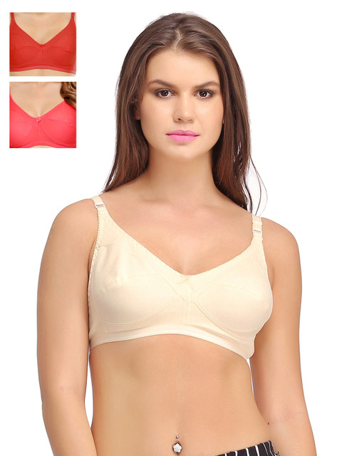 

Clovia Pack Of 2 Bra, Beige