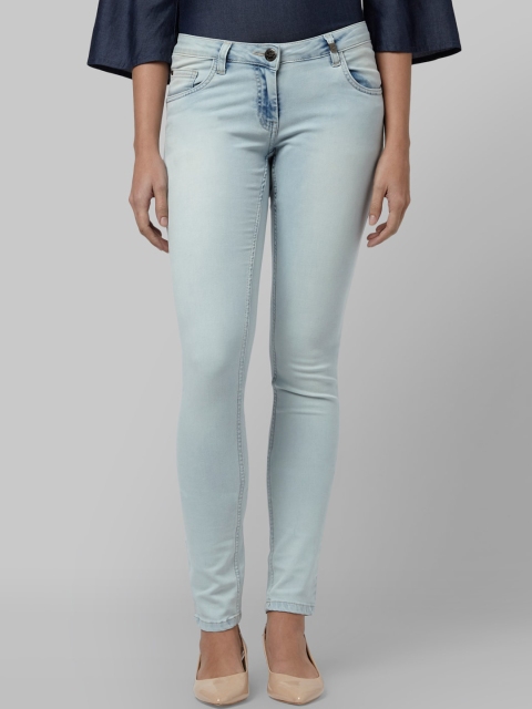 

Park Avenue Woman Blue Skinny Fit Jeans