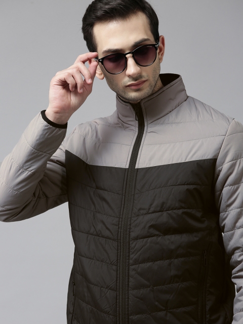 

SPYKAR Men Grey Insulator Padded Jacket