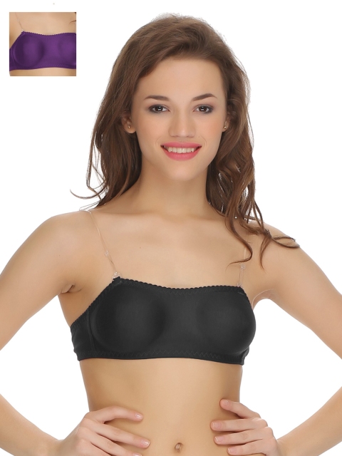 

Clovia Pack Of 2 Bra, Black