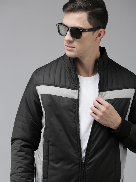 

SPYKAR Men Black Insulator Bomber Jacket