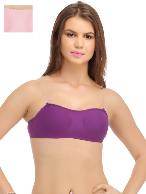 

Clovia Pack Of 2 Bra, Pink