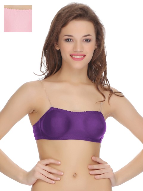 

Clovia Pack Of 2 Bra, Pink