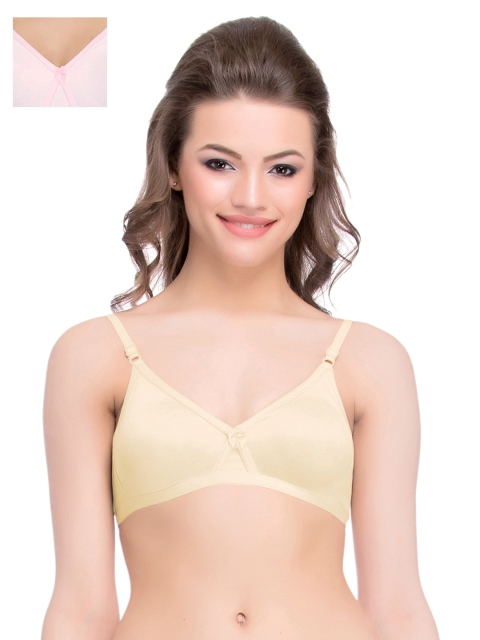 

Clovia Pack Of 2 Bra, Yellow