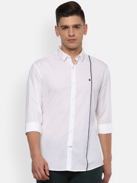 

Louis Philippe Sport Men White Slim Fit Casual Shirt