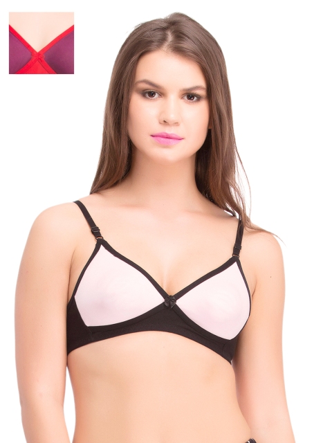 

Clovia Pack Of 2 Bra, Purple