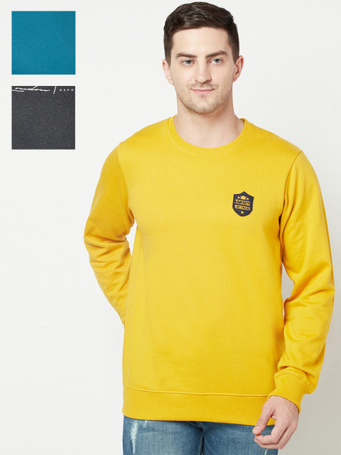 

ELEGANCE Men Pack Of 3 Sweatshirts, Multi