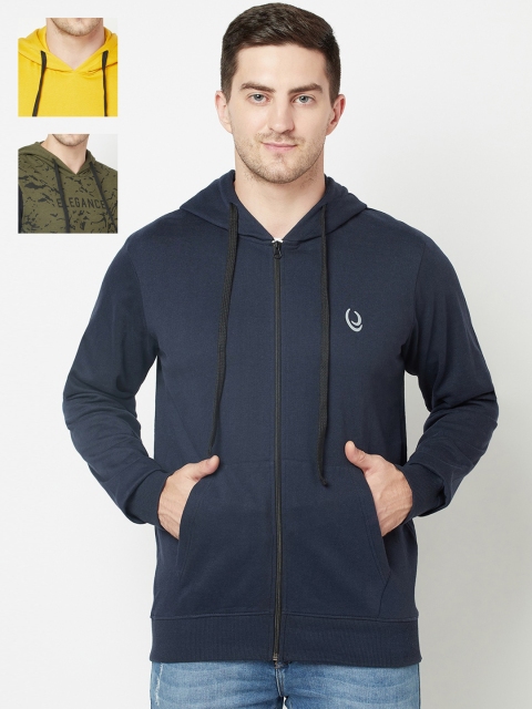 

ELEGANCE Men Pack Of 3 Sweatshirts, Multi